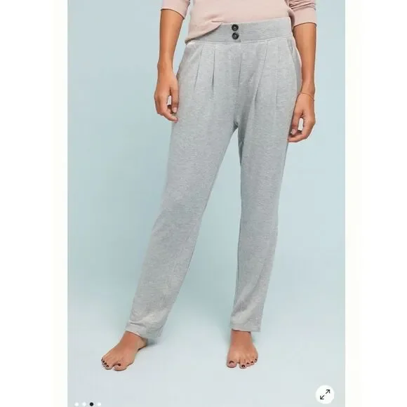 NWT Anthropologie High-Waisted Soft Jersey Pants - Picture 3 of 4